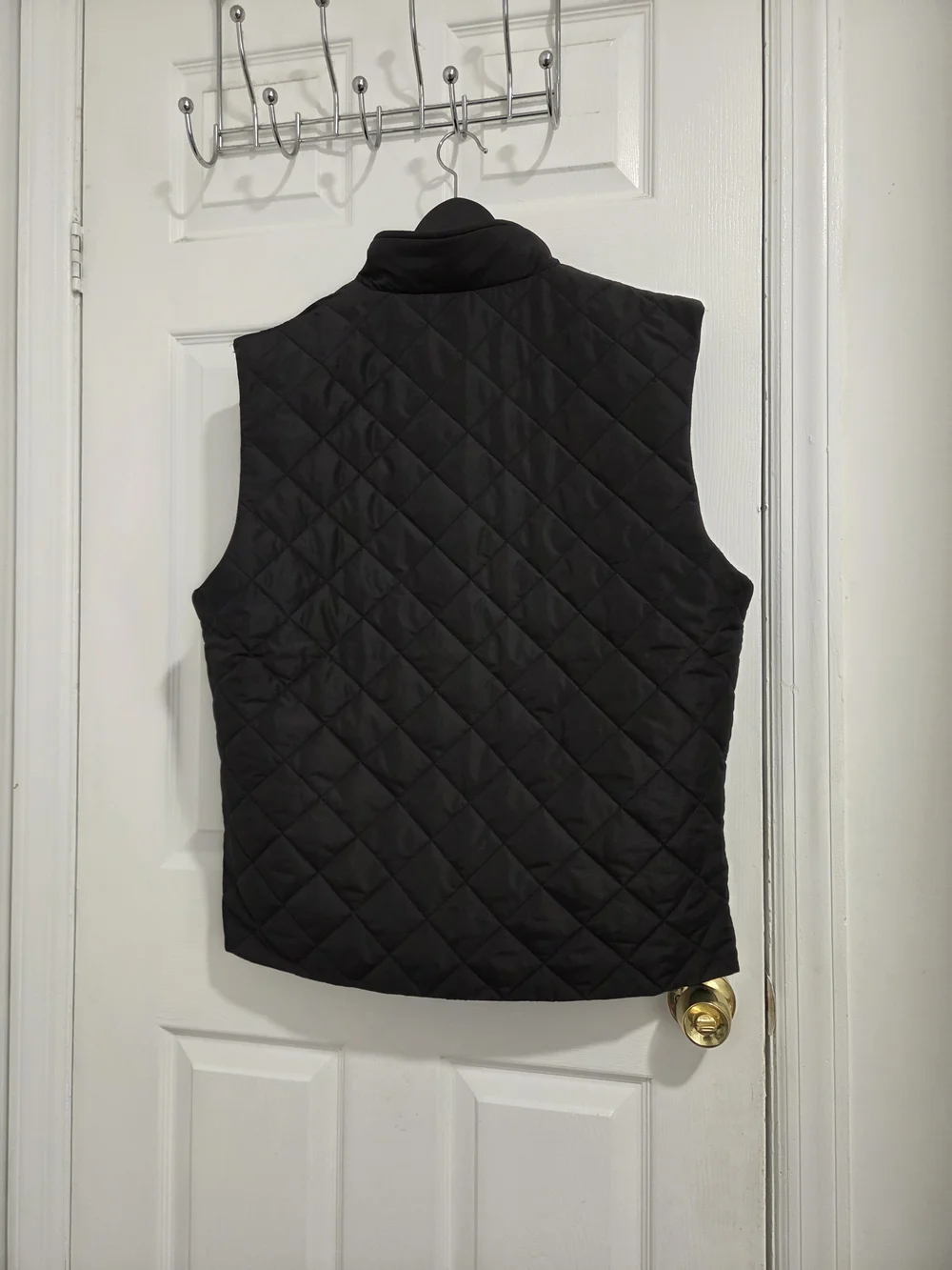 Brooks Brother Quilted Black Vest